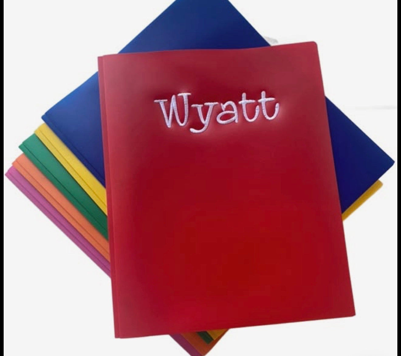 Plastic Pocket Folder